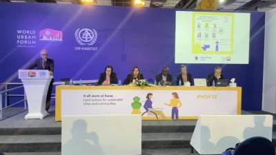 مي عبد الحميد: نسعى للاستفادة من خبرات البنك الدولي والمؤسسات الأخرى في مجال بناء الوحدات السكنية للمواطنين منخفضي الدخل 