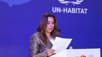 منال عوض تستعرض تجربة الدقهلية  كنموذج ملهم و نجاحاتها البارزة في تطبيق أداة المدن الذكية لإدارة المخلفات