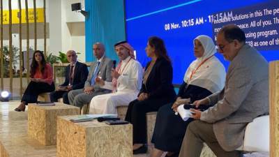 مستشار وزير الإسكان تشارك في جلسة حوارية بعنوان "تعزيز الجهود الشاملة لاستراتيجيات الإسكان في المنطقة العربية"