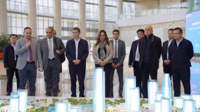 وزيرة التنمية المحلية ومحافظ الأقصر يزوران عدداً من الشركات الصينية المتخصصة فى صناعة السيارات الكهربائية وإنتاج وتوليد الطاقة وصناعة الأعلاف والمنتجات الغذائية