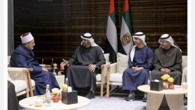 شيخ الأزهر يؤكد عُمق العلاقات مع الإمارات ودورها في دعم المبادرات المشتركة