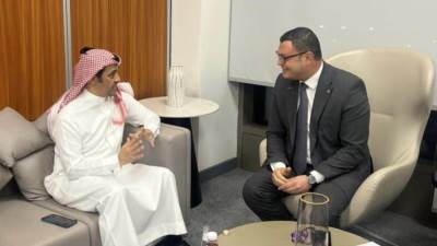 وزير الإسكان يعقد عدة اجتماعات مع ممثلى مجلس الأعمال السعودى المصرى لبحث التعاون