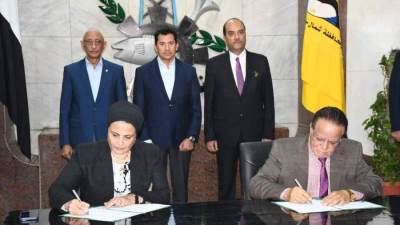 وزير الرياضة ومحافظ شمال سيناء يشهدان توقيع بروتوكول تعاون لدعم وحدة الطب الرياضي بالعريش