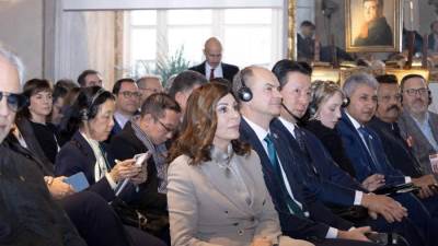 وزير السياحة والآثار يشارك في الفعالية المنعقدة على هامش اجتماع وزراء السياحة لمجموعة الدول الصناعية السبع (G7) بإيطاليا