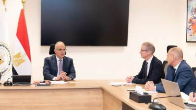 سويلم يلتقى نائب رئيس مؤسسة DHI المتخصصة في الإستشارات الرقمية وتطوير التكنولوجيا