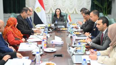 وزيرة التضامن الاجتماعي تترأس الاجتماع الأول  لمجلس أمناء المؤسسة العامة للتكافل الاجتماعي