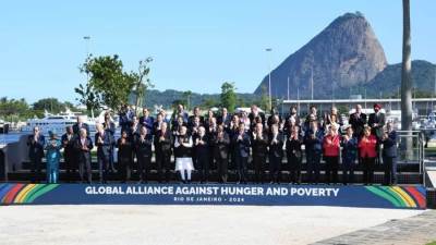 قادة مجموعة العشرين يتبنون بيانًا ختاميًا عقب اليوم الأول من اجتماعاتهم في ريو دي جانيرو