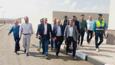 مسئولو "الإسكان" يتفقدون مشروع محطة مياه الشرب رقم 5 بمدينة بدر