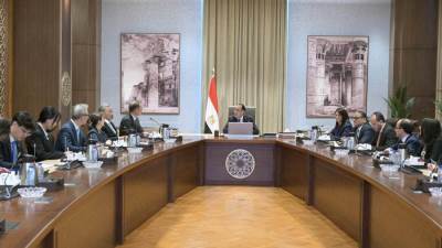 رئيس الوزراء يلتقي رئيس وكالة التعاون الدولي الكورية (كويكا) والوفد المرافق له