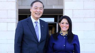 وزيرة التخطيط تستقبل رئيس وكالة التعاون الدولي الكورية "كويكا" لمناقشة تعزيز العلاقات الاقتصادية والتنموية بين البلدين