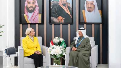 وزيرة البيئة تلتقى نظيرتها الإماراتية لبحث التعاون المشترك فى عدد من الموضوعات البيئية المختلفة