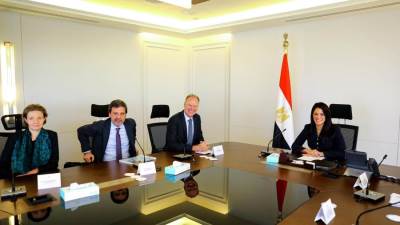 المشاط تستقبل وفد من الاتحاد الأوروبي لمناقشة تفعيل آلية ضمانات الاستثمار بقيمة 1.8 مليار يورو