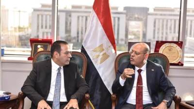 وزير العمل يستقبل وفدا من مجلس النواب وإتحاد شباب المصريين في الخارج