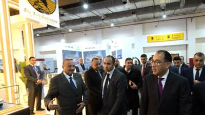 رئيس الوزراء يشهد افتتاح المعرض المُصاحب للملتقى والمعرض الدولي للصناعة في نسخته الثالثة