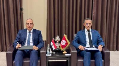 سويلم يلتقى وزير الموارد المائية التونسي ضمن فعاليات الدورة الـ16 للمجلس الوزاري العربي للمياه