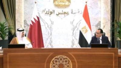 رئيس الوزراء: الجانب القطرى عبر عن رغبته فى التعاون مع مصر بمجال التصنيع