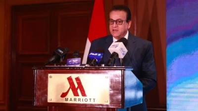 وزير الصحة يشهد توقيع ميثاق تعاون بين أعضاء التحالف المصري لمصنعي اللقاحات