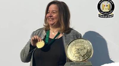 مي عبد الحميد: الجائزة حصاد 10 سنوات من العمل الجاد لتوفير الإسكان الملائم للمواطنين منخفضي ومتوسطي الدخل