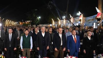 وزيرا قطاع الأعمال العام والشباب والرياضة ومحافظ الغربية يشهدون حفل تسليم 70 جهاز عروس لفتيات يتيمات بالغربية 