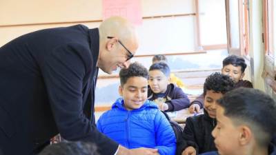 وزير التعليم يتابع انتظام العملية التعليمية في عدد من المدارس في التل الكبير والقصاصين بالإسماعيلية