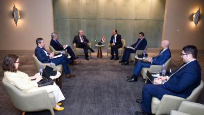 وزير الخارجية والهجرة يلتقي وزير خارجية البرازيل