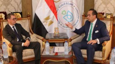 رئيس هيئة الرعاية الصحية يلتقي المدير العام لشركة فياتريس في مصر لبحث سبل تعزيز التعاون