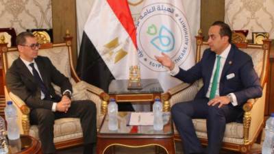 رئيس هيئة الرعاية الصحية يلتقي المدير العام لشركة فياتريس في مصر لبحث سبل تعزيز التعاون المشترك لعام 2025