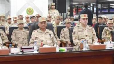 وزير الدفاع يشهد تنفيذ مشروع مراكز القيادة الإستراتيجى التعبوى لهيئة الإمداد والتموين