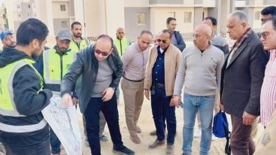 مسئولو "الإسكان" يلتقون ممثلي الشركات المنفذة للمشروعات السكنية بمدينة بدر لمتابعة سير العمل