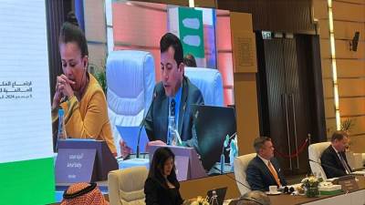 وزير الرياضة يشارك في اجتماعات المكتب التأسيسي للوكالة الدولية لمكافحة المنشطات