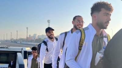 صور سفر بعثة الزمالك على رحلة خاصة إلى نيجيريا لمواجهة إنيمبا