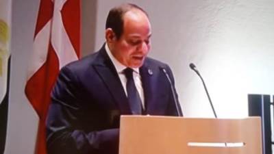 نص كلمة الرئيس السيسى فى افتتاح المؤتمر الاقتصادي المصري الدنماركي بكوبنهاجن