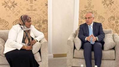 سويلم يلتقى أمين عام المجلس الأعلى للبيئة والموارد الطبيعية بجمهورية السودان