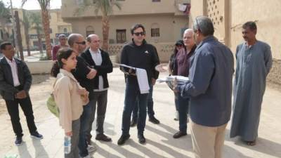 وزير الثقافة يتفقد قرية القرنة الجديدة "حسن فتحي" ويوجه بتكثيف الأنشطة والفعاليات الثقافية بالقرية