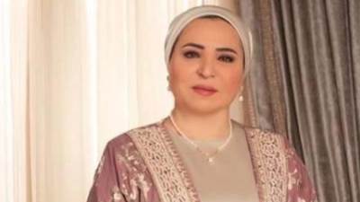 السيدة انتصار السيسي تزور دار الأوبرا بسلطنة عمان