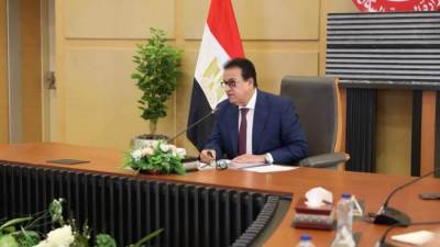 وزير الصحة يبحث مع ممثل منظمة الأمم المتحدة وضع آليات تنفيذ خدمات جديدة