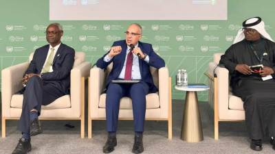 سويلم يشارك في الجلسة الوزارية " الإدارة المستدامة للمياه في المناطق القاحلة لمواجهة الجفاف" ضمن فعاليات مؤتمر COP16 بالرياض 