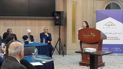 نائبة وزيرة التضامن الاجتماعي تشهد فعاليات افتتاح النسخة التاسعة لبرنامج الأكاديمية العربية 2024 للبيت العربي لتعلم الكبار والتنمية"عهد" 