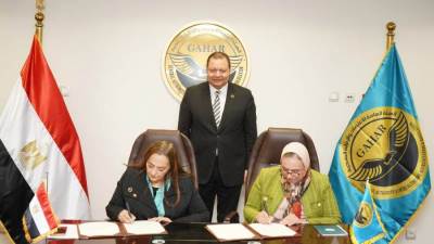 الهيئة العامة للاعتماد والرقابة الصحية توقع بروتوكول تعاون مع شركة هيلث وان المتخصصة في الموارد البشرية