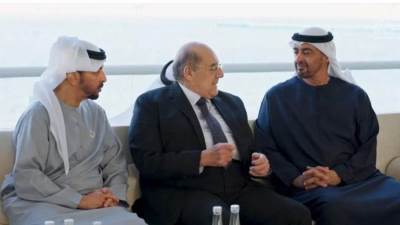 رئيس الإمارات خلال استقباله رئيس "الشيوخ": علاقات تاريخية واستراتيجية مع مصر