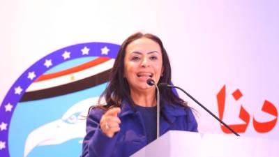 وزيرة التضامن تشهد احتفالية حزب مستقبل وطن بتجهيز 1000 عروسة من فتيات محافظة الجيزة