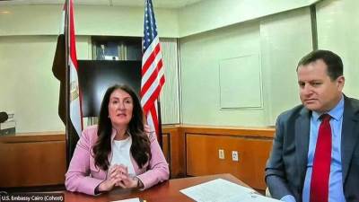 وزير الاستثمار والسفيرة الأمريكية بالقاهرة يعقدان لقاءا موسعا لاستعراض فرص ومقومات الاستثمار بالسوق المصري 