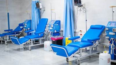 رئيس هيئة الرعاية الصحية يعلن افتتاح وحدة الغسيل الكُلوي بمجمع الفيروز الطبي التابع للهيئة بجنوب سيناء