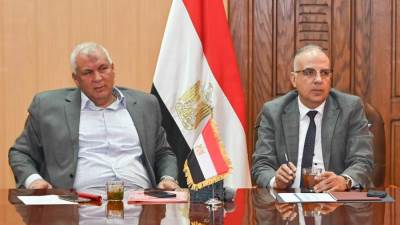 سويلم واللواء الزملوط يؤكدان على ضرورة التعامل بحرص مع المياه الجوفية