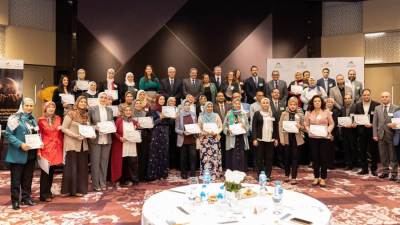 استقبال وفود 20 دولة بمنظمة اليونسكو لنقل تجربة بنك المعرفة المصري