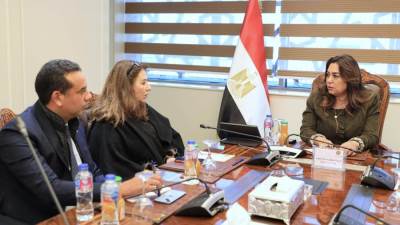 وزيرة التنمية تبحث مع المدير الإقليمي لـ"الهابيتات" مجالات التعاون المستقبلية بين الجانبين