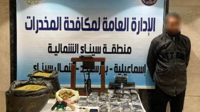 مصرع 3 عناصر وضبط 22 آخرين بحوزتهم 1.25 طن مخدرات وأسلحة بـ55 مليون جنيه