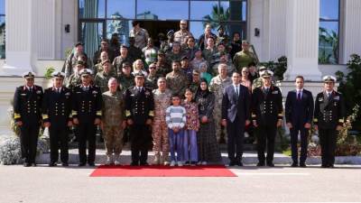 المتحدث العسكرى : القوات المسلحة تنظم زيارة لعدد من الملحقين العسكريين المعتمدين بجمهورية مصر العربية إلى قيادة القوات البحرية 