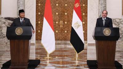الرئيس الإندونيسي: مصر لها مكانة مهمة وكبيرة بالمنطقة ونسعى لتعزيز التعاون معها
