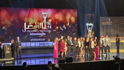 وشوشة والنهار تكرّمان نجوم الفن والرياضة في حفل توزيع جوائز الأفضل لعام 2024